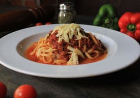 Linguini bolognesa Thumbnail