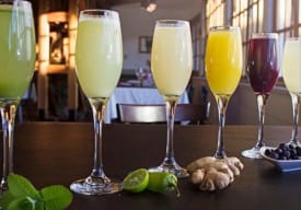 Sour Sabores. Pisco, Jerez, Merlot, Amaretto, Chardonnay, Mango. Thumbnail