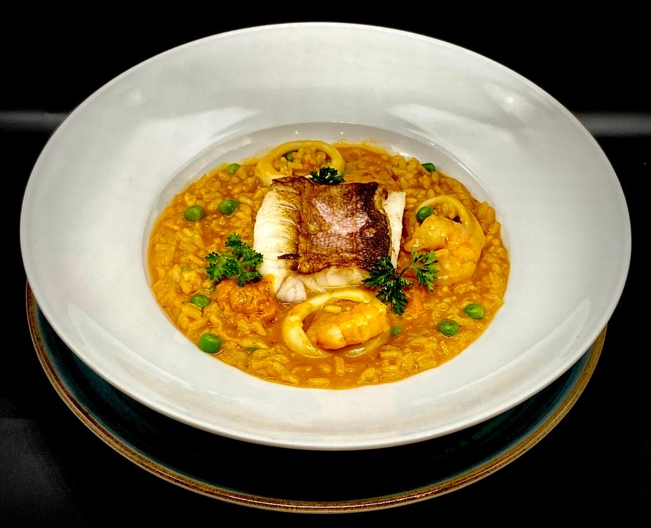 Arroz cremoso de mariscos Thumbnail