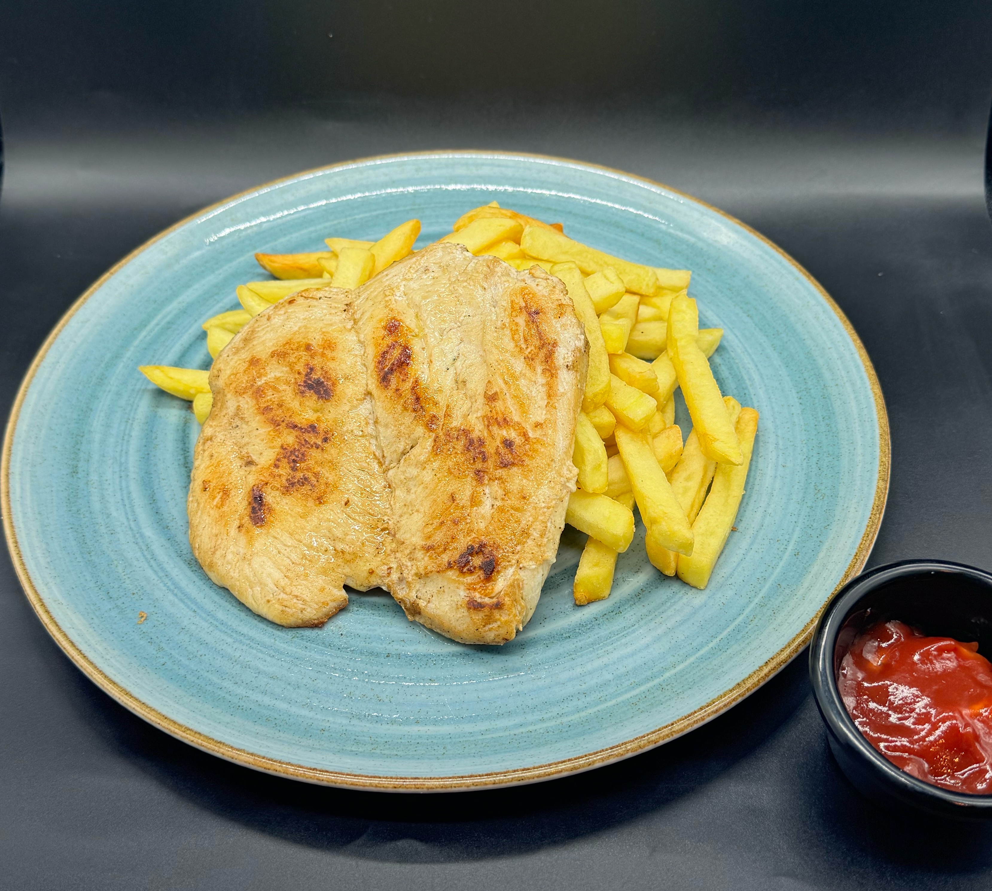 Pollo con papas fritas Thumbnail