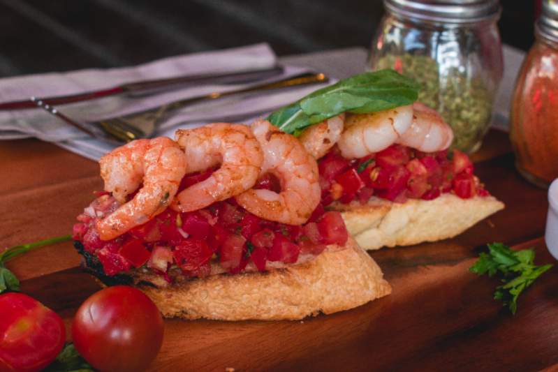 Bruschetta Gamberetti
