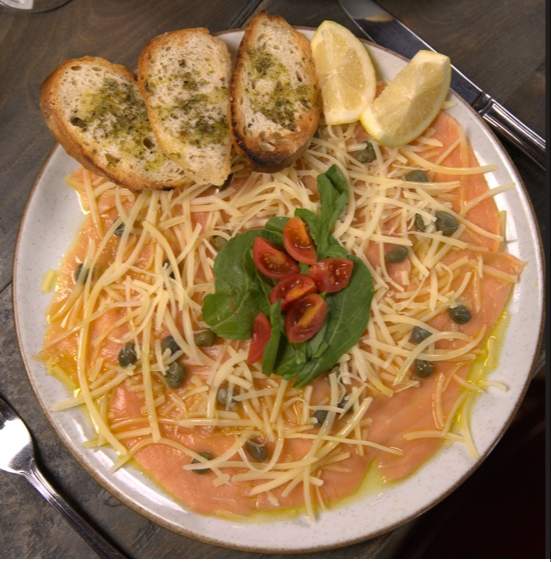 Carpaccio Di Salmone