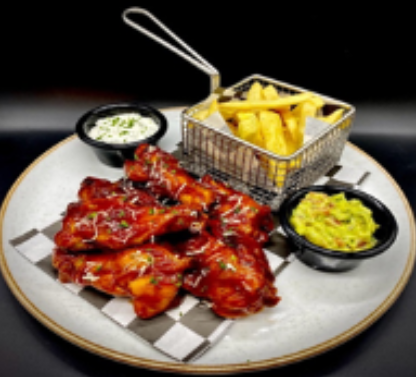 Chicken wing  (redhot-bbq )