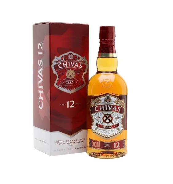 CHIVAS REGAL 12 AÑOS (60cc) Thumbnail