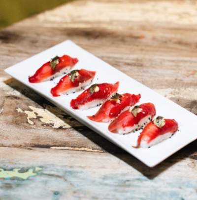 GRAVLAX DE SALMON A LA BETARRAGA Thumbnail