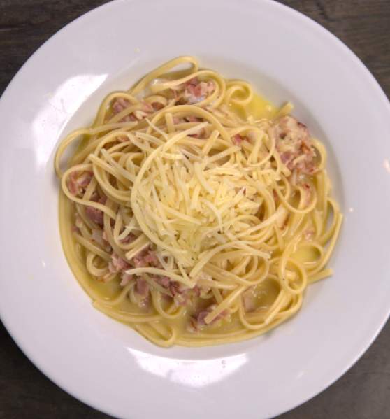 Linguini Carbonara Thumbnail