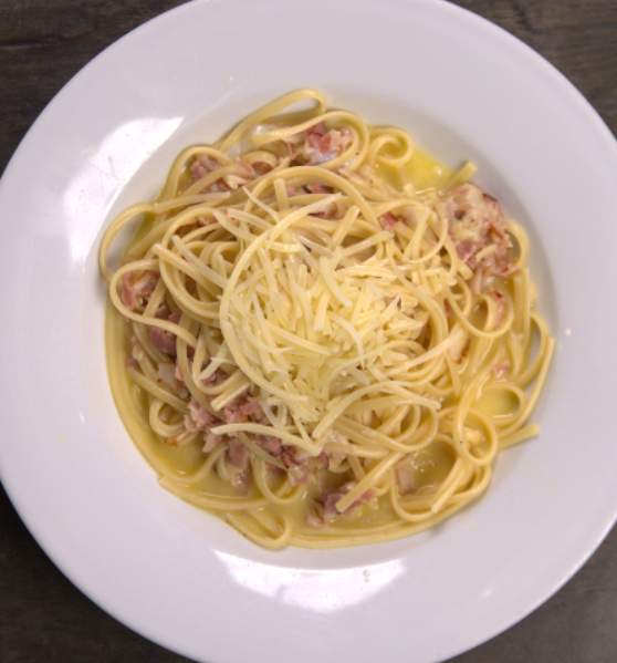 Linguini Carbonara Thumbnail