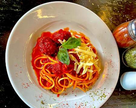 Linguini con Polpete Niño