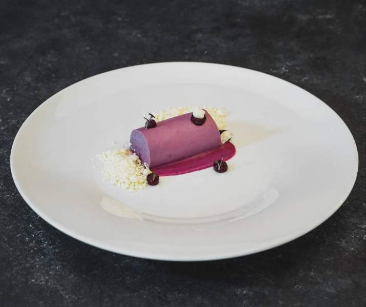 PANNA COTTA MORA-LAVANDA. Thumbnail