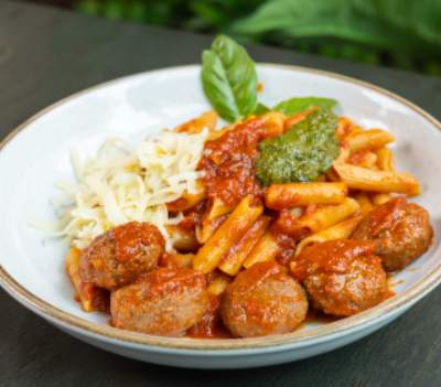 Penne Con Polpette Thumbnail