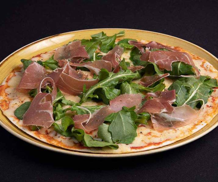 Pizza de Prosciutto y Rúcula Fresca Thumbnail