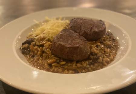 Risotto Al Funghi Con Filetto Thumbnail