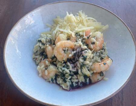 Risotto Spinaci e Gamberetti Thumbnail