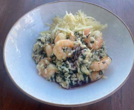 Risotto Spinaci e Gamberetti Thumbnail