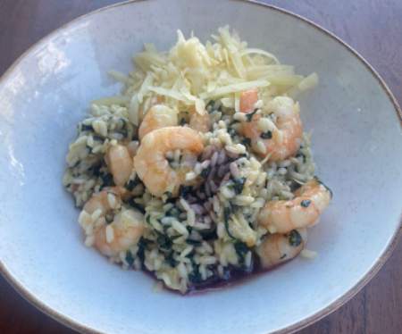 Risotto Spinaci e Gamberetti Thumbnail