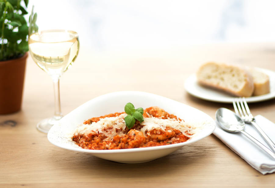 Risotto Pomodoro Y Scampi Thumbnail