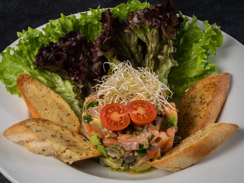 Tártaro de Salmon Fresco