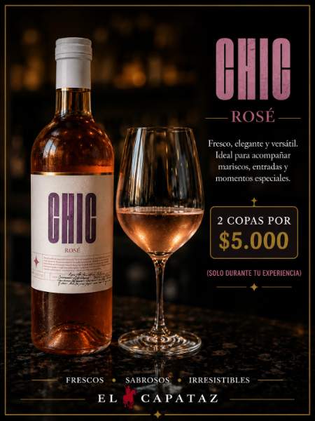 COPA DE VINO CHIC ROSE Thumbnail