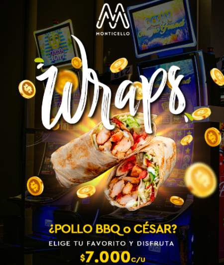 Burritos o WRAPS a elección